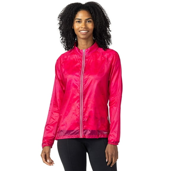 Terry Mistral Packable Womens Running Cycling Jacket Semi-Fitted Lightweight Reflective Windproof Soft Shell Windbreaker