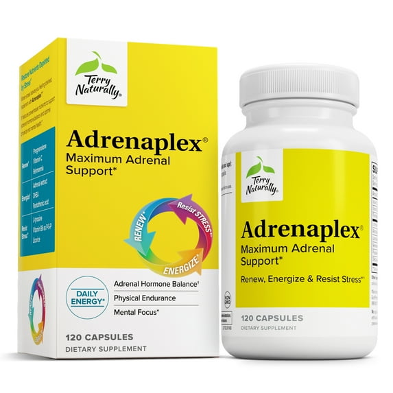 Terry Naturally Adrenaplex - 120 Capsules