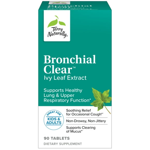 Terry Naturally Bronchial Clear Ivy Leaf Extract - 90 Tablets
