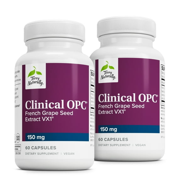 Terry Naturally Clinical OPC - 150 mg, 60 Softgels (Pack of 2)