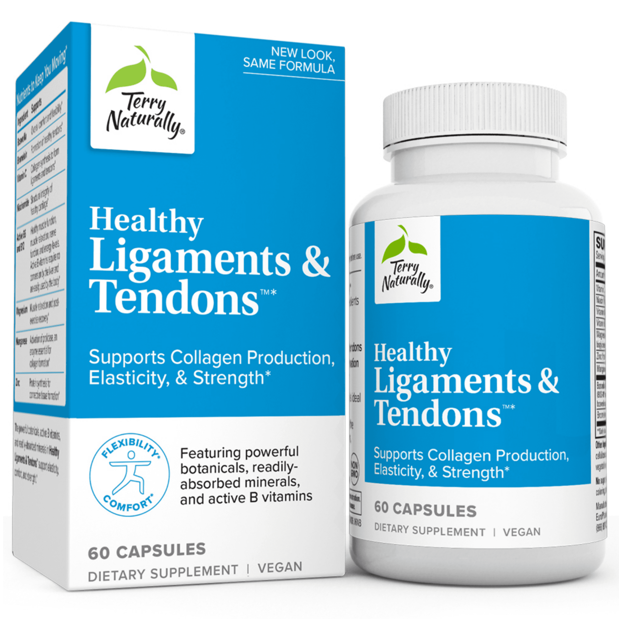 Terry Naturally Healthy Ligaments Tendons 60 Capsules For Flexible terry-naturally-healthy-ligaments-tendons-60-capsules-for-flexible