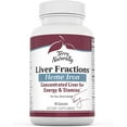thumbnail image 1 of Terry Naturally Liver Fractions - Endurance & Energy Support with Gentle Iron - Dietary Supplement Supports Healthy Red Blood Cell Formation - Iron Supplement for Liver Health - 90 Capsules, 1 of 6