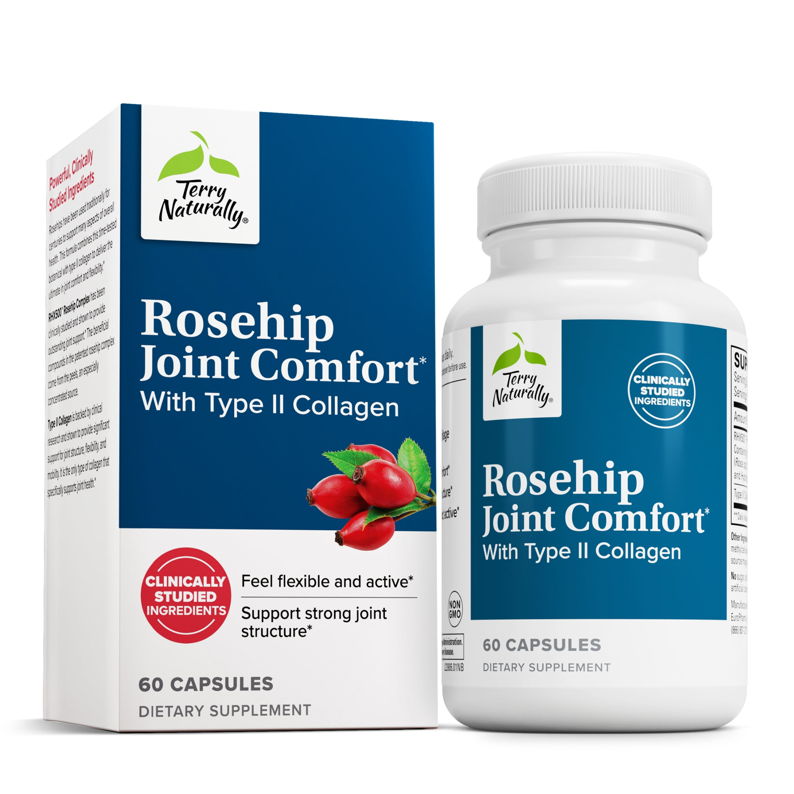 Terry Naturally Rosehip Joint Comfort - 60 Capsules
