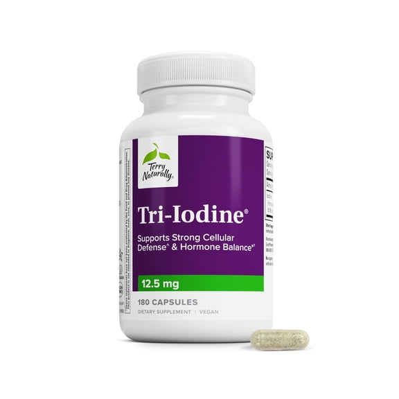 Terry Naturally Tri-Iodine 12.5 mg 180 caps