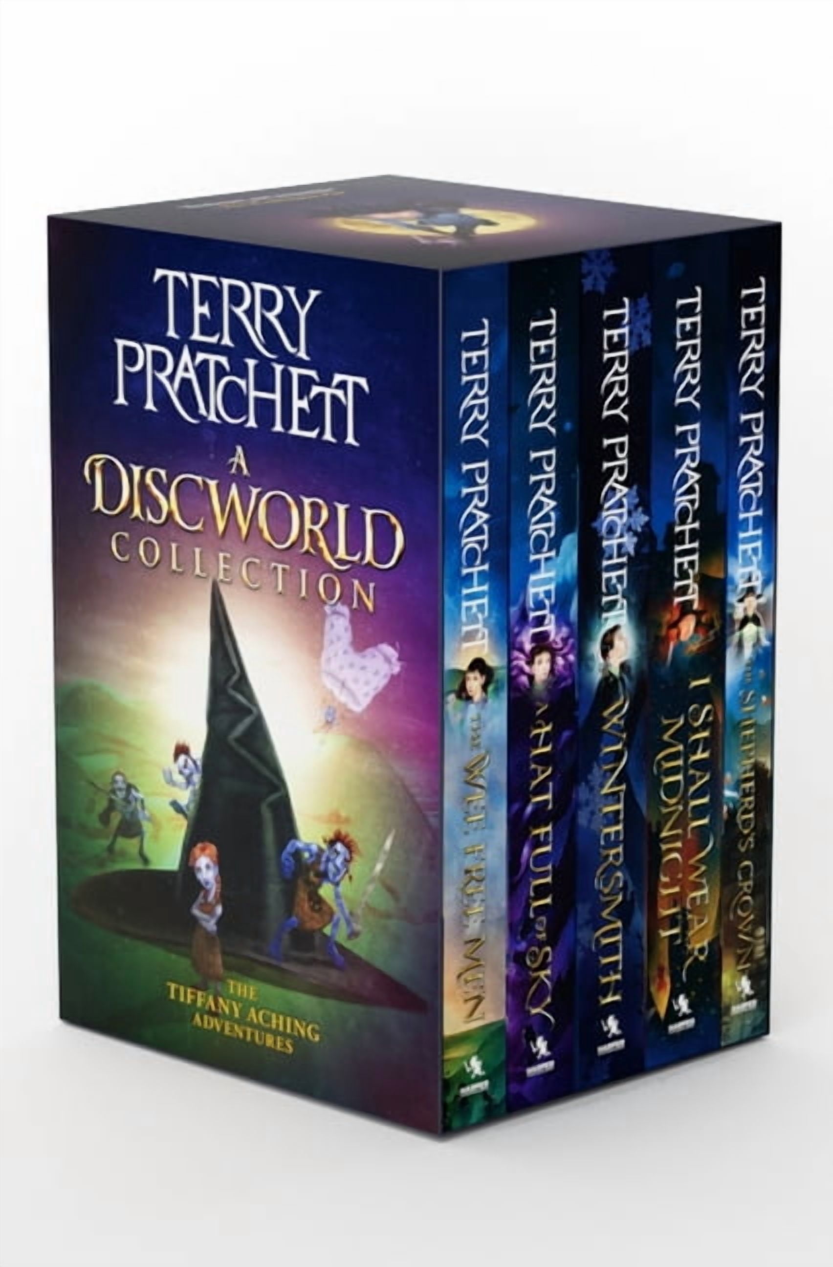 Terry Pratchett: A Discworld Collection: The Tiffany Aching Adventures: The Wee Free Men, a Hat Full of Sky, Wintersmith, (Paperback)