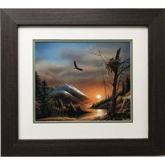 Terry Redlin "Flying Free" FRAMED Art Generic