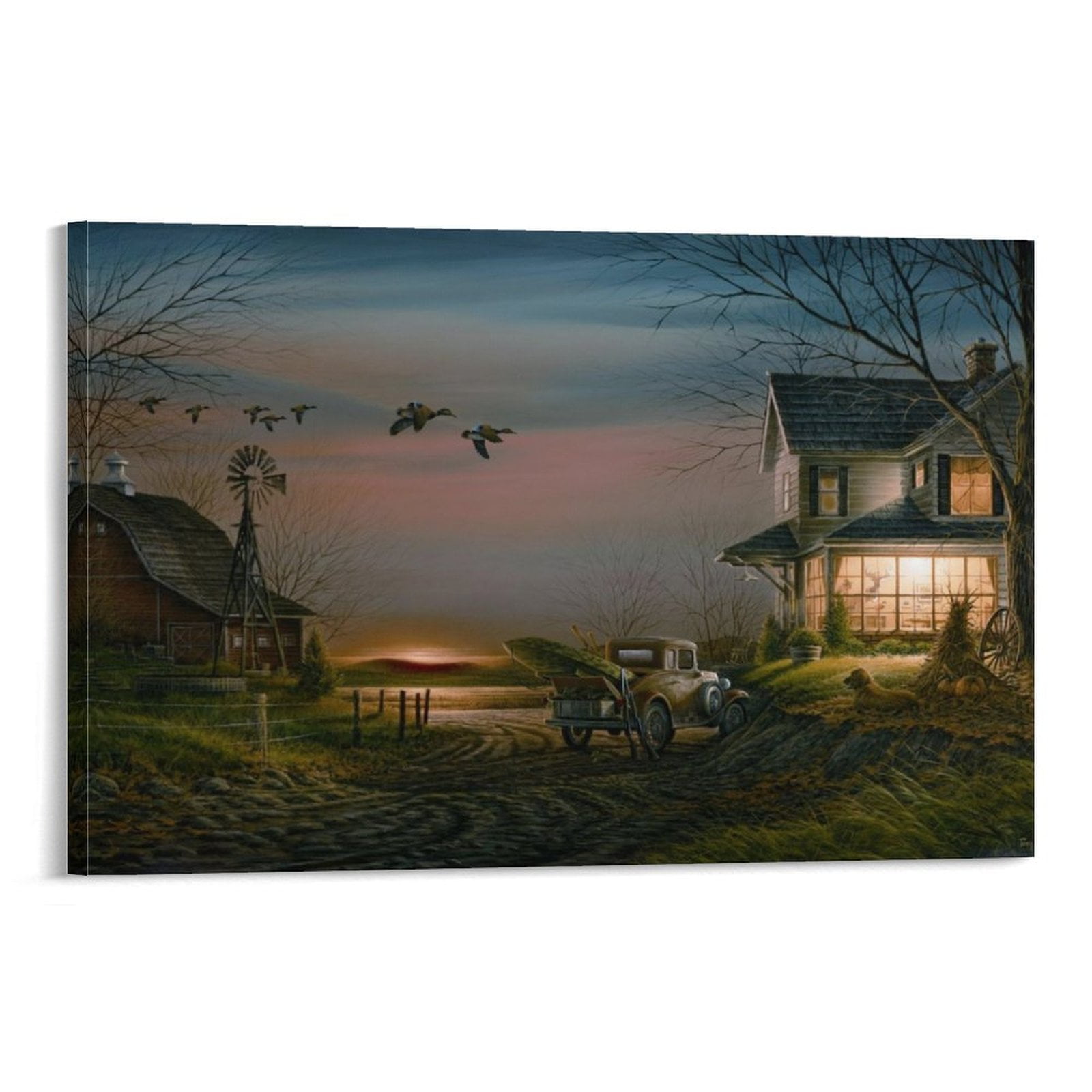Terry Redlin Print Painting Landscape (46) Posters Art Print Wall Photo ...
