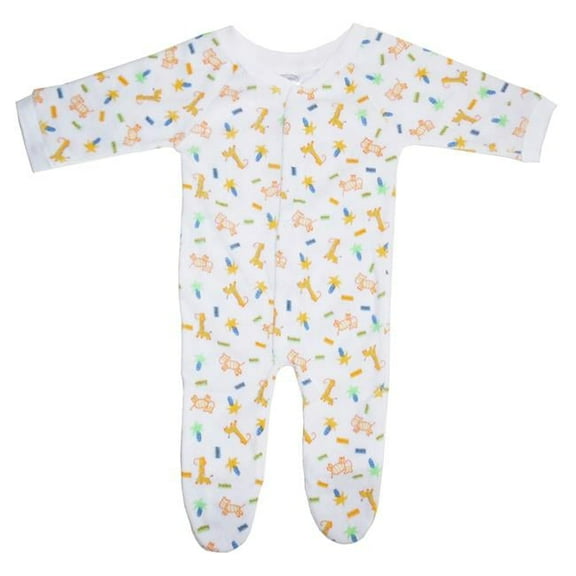 Terry Sleep & Play, White - Preemie
