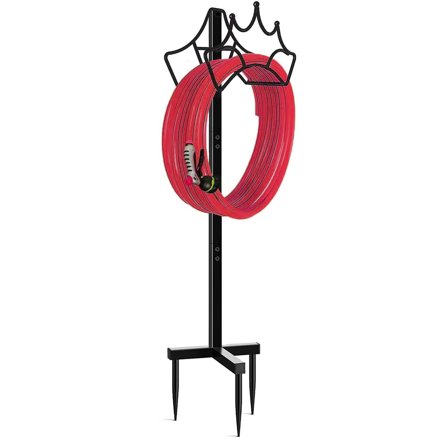 Terry Special Design Garden Hose Holder Stand, Freestanding Hose Hanger