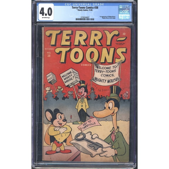 Terry-Toons Comics #38 - CGC 4 Comic Book