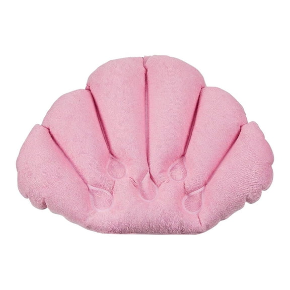 Terry cloth bath pillows, Inflatable bath pillows with suction cups, Shell shaped bathtub Spa pillows, Comfortable and soft bath mats, Neck supports for bathtubs and hot tubs