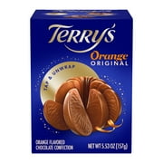 Terry's Chocolate Ball, Milk Chocolate with Natural Orange Flavor. 5.53oz Box