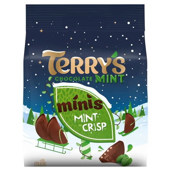 Terry's Chocolate Mint Crisp Minis, 80g