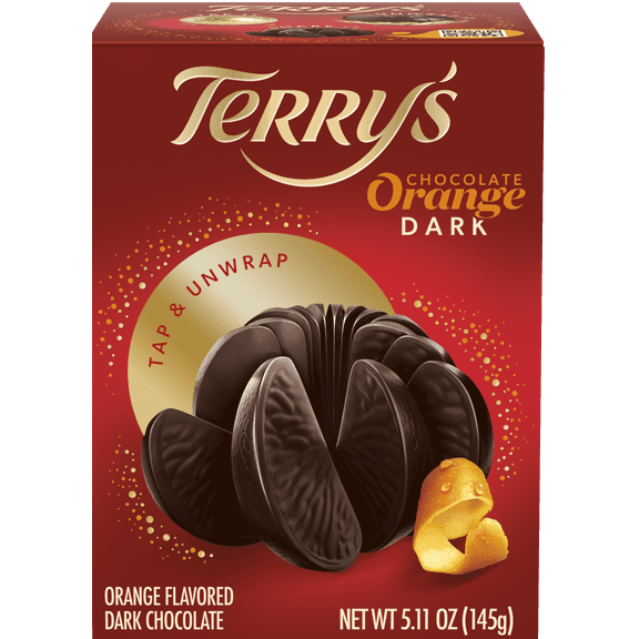 Terry's Dark Chocolate Ball with Natural Orange Flavor, 5.11 oz