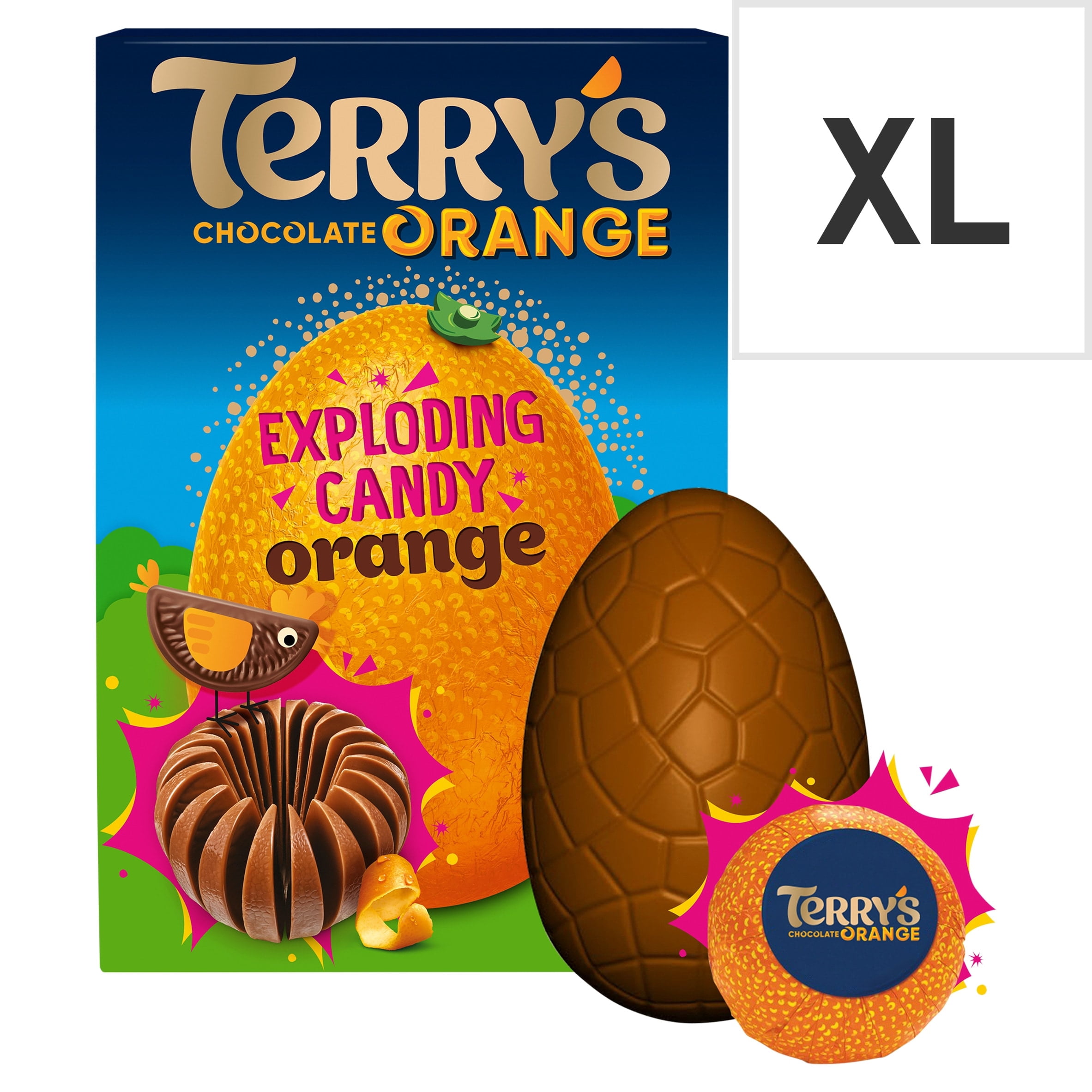 Terry's Chocolate Orange Exploding Candy Easter Egg 297g, Imported from ...