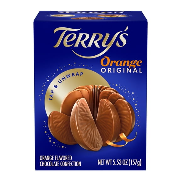 Terry's Chocolate Ball, Milk Chocolate with Natural Orange Flavor. 5.53oz Box