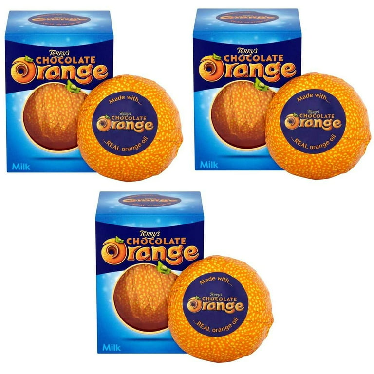 Original Classic Terry's Chocolate Orange Milk Chocolate Box Imported From  The UK England The Very Best Of Terrys Orange Chocolate Candy British