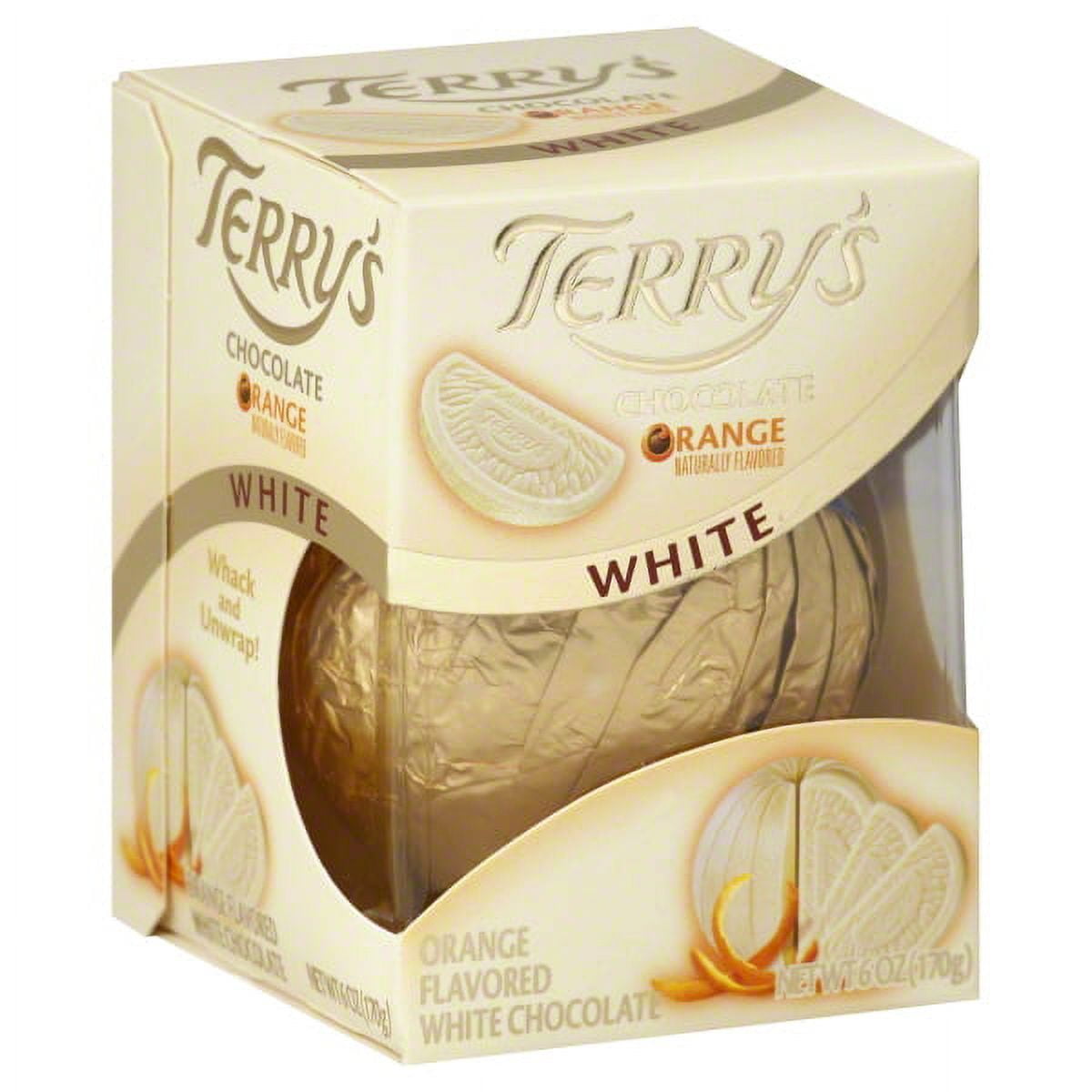 Terry's Orange Flavored White Chocolate, 6 oz