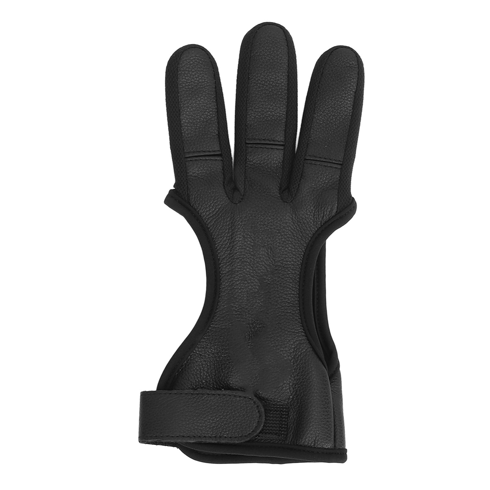 Archery Gloves Archery Protective Glove Fingers Hand Leather
