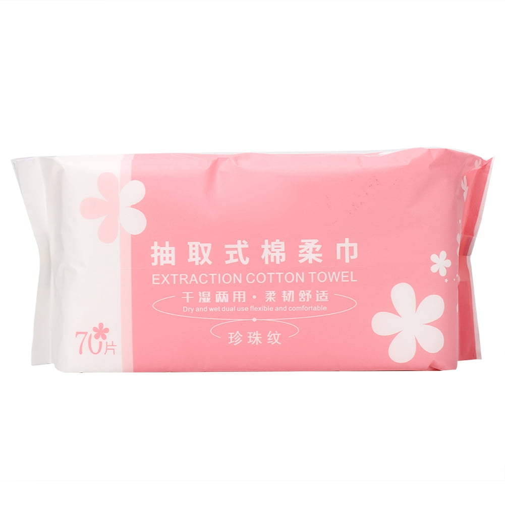 Tersalle Disposable Face Cleansing Paper Towel Dry Wet Dual Use Soft