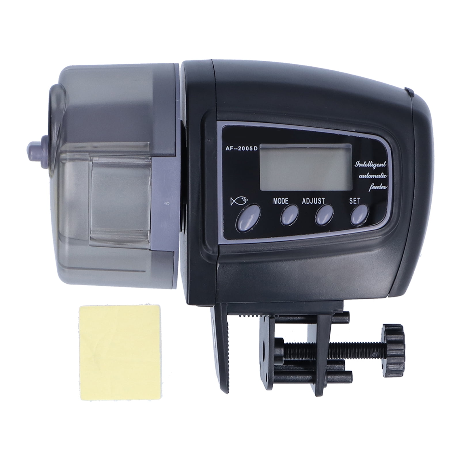 Tersalle LCD Automatic Fish Feeder Timeable Durable Stirrable