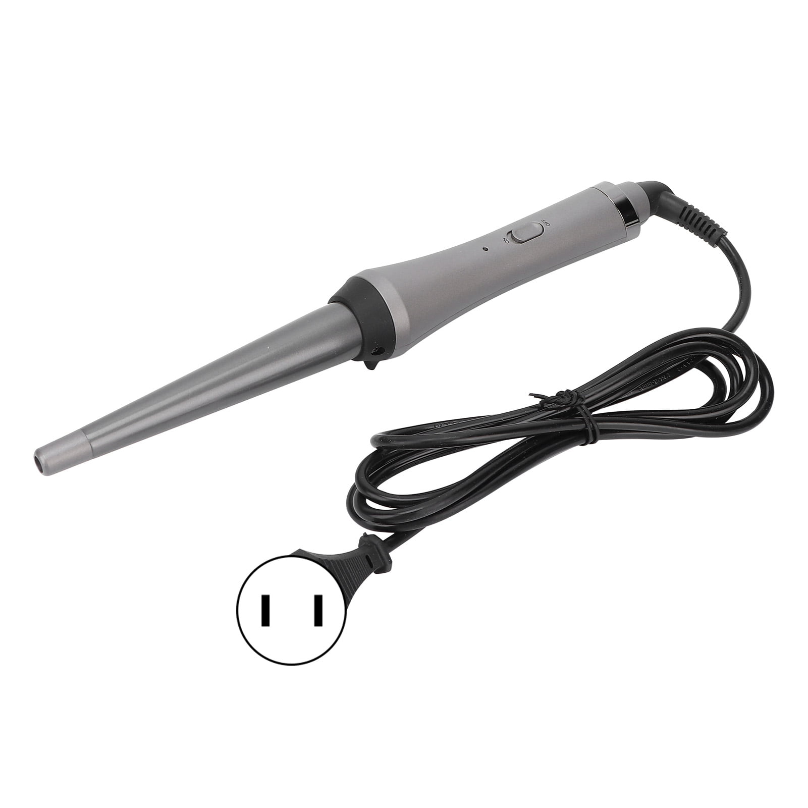 Tersalle Tapered Curling Wand Home Curling Iron Wand Ceramic Barrel ...