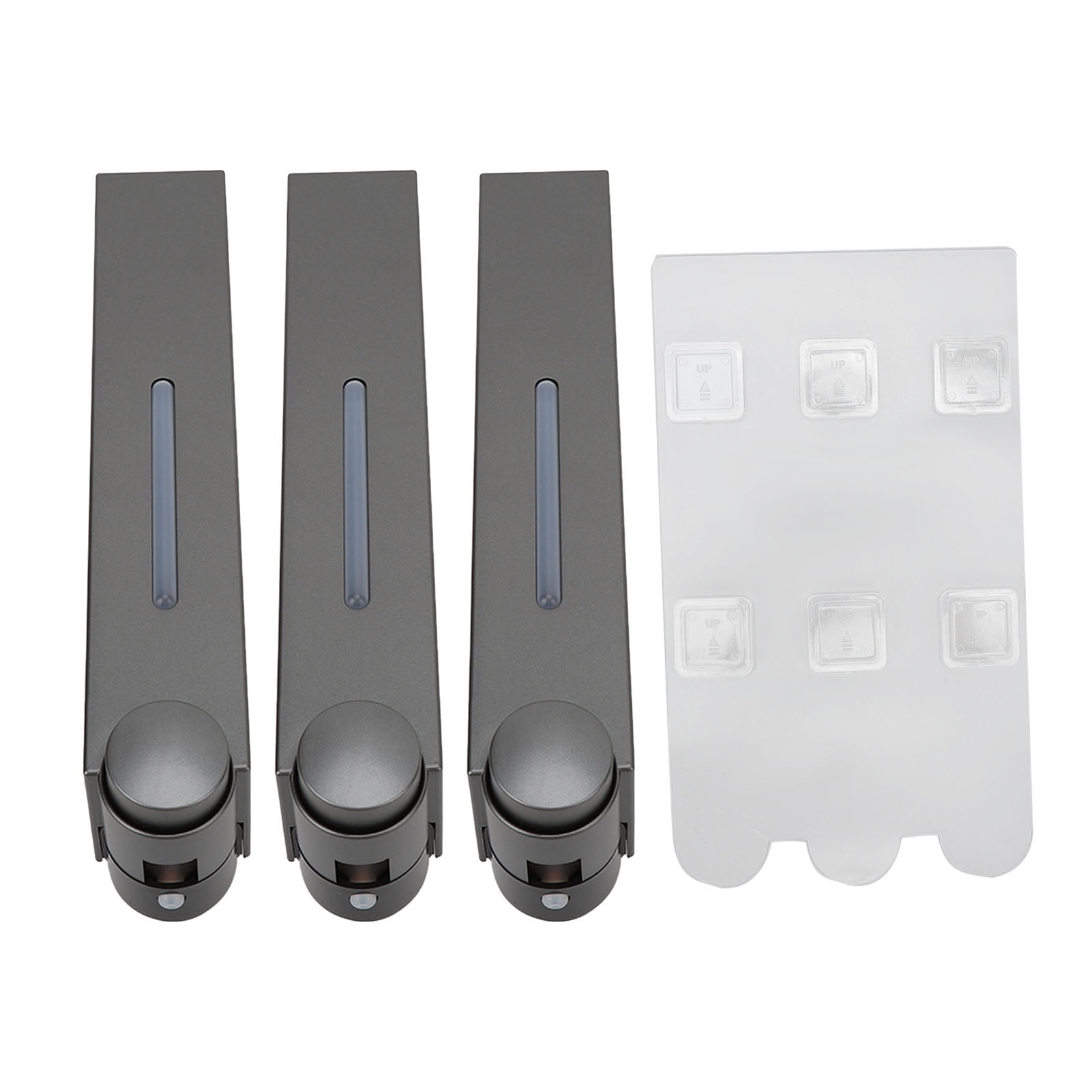 Tersalle Wall Mounted Liquid Soap Dispensers Back Stick Type Plastic