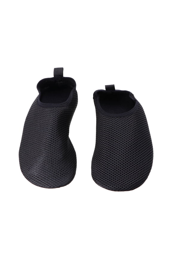1 Pair of Silicone Non-slip Socks Room Socks Thickened Sports Yoga Fitness Dance Socks Foot Cover (Size 40/41 Black)