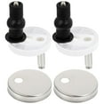 Tersarium 1 Set/2pcs Toilet Seat Fittings Toilet Seat Hinges Quick
