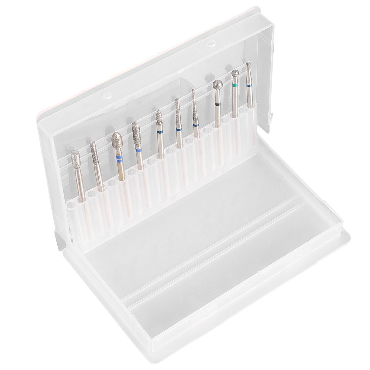 Tersarium 1 Set Professional Manicure Drills Cuticle Clean Nail