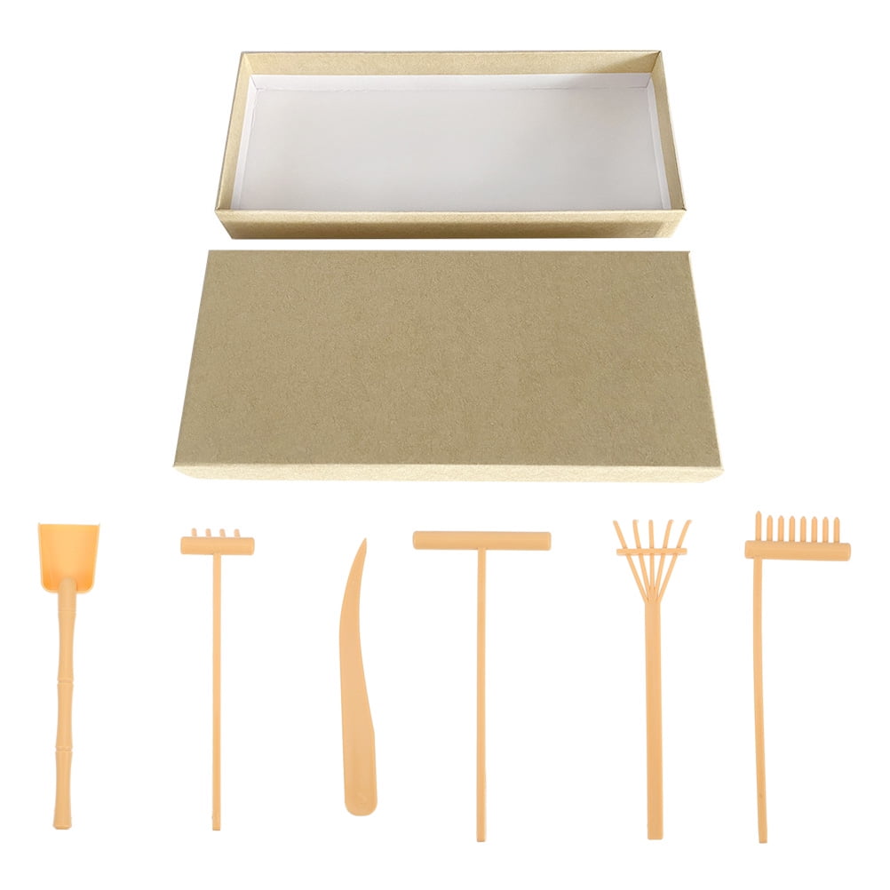 Tersarium 1 Set Zen Garden Rake Set Sand Table Rake Set Decorative Rake