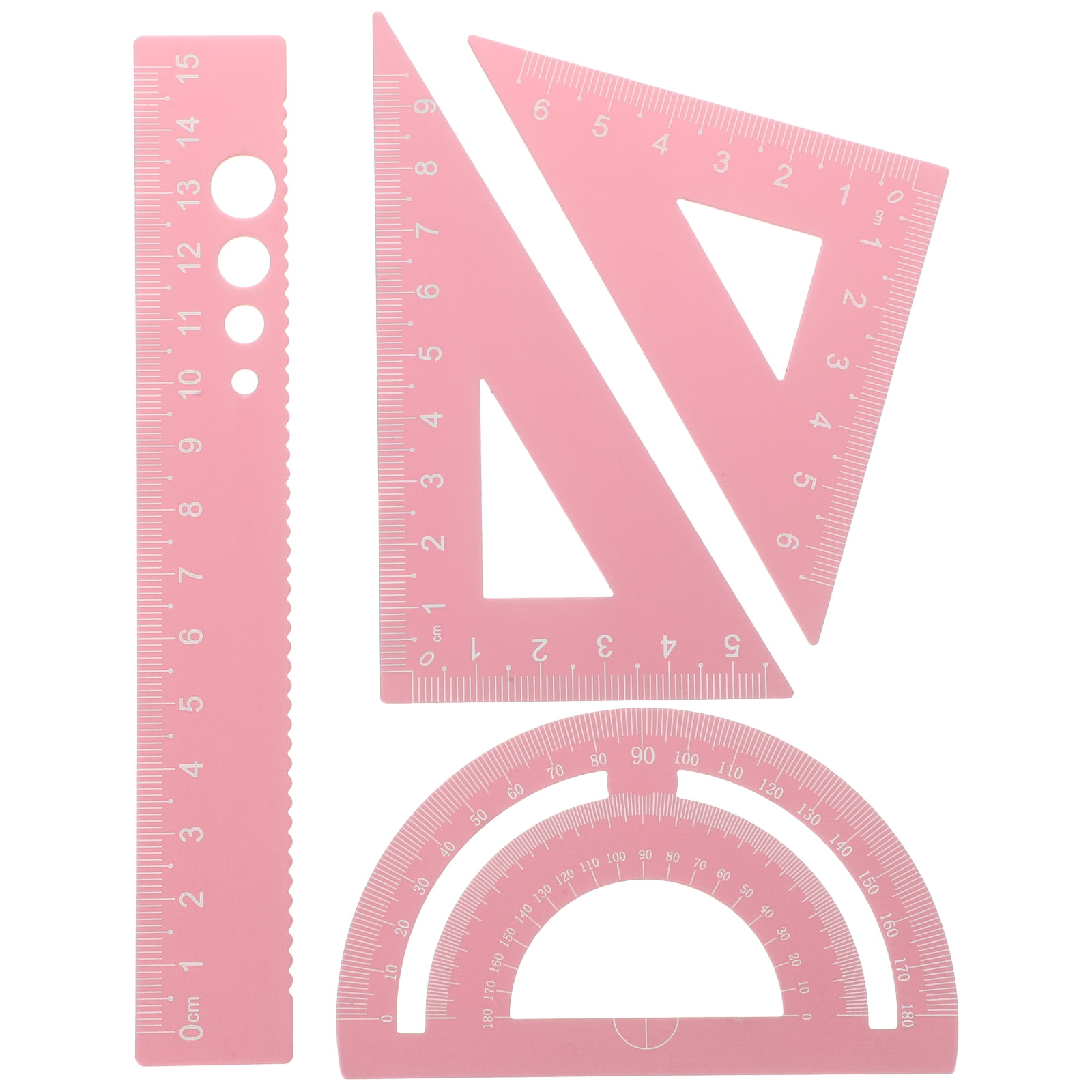 Tersarium 1 Set of Math Ruler Measuring Kit Geometry Tools Math Class