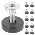 Tersarium 12pcs Screw In Furniture Feet Adjustable Furniture Feet