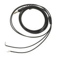 Tersarium 1PC 1.5M Long Black Earphone Repair Cable TPE Headset Semi