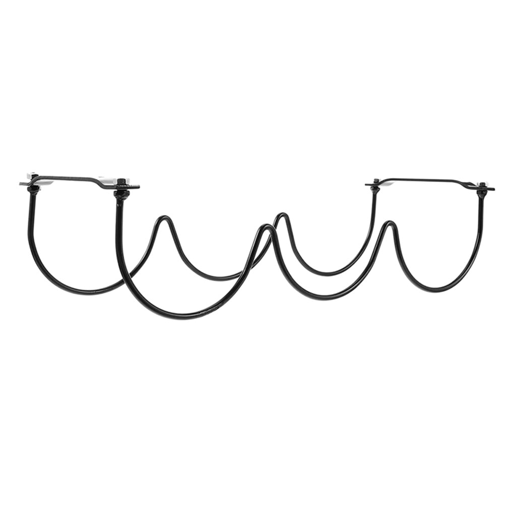 Tersarium 1Pc Iron Wine Display Shelf Under Wine Rack Wave