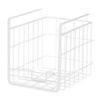 Tersarium 1Pc Simple Hanging Basket Office Iron Wire Grid Storage
