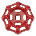 Tersarium 1pc Cast Iron Handle Ball Hand Wheel Shutoff Handles for Water Pipe Tube