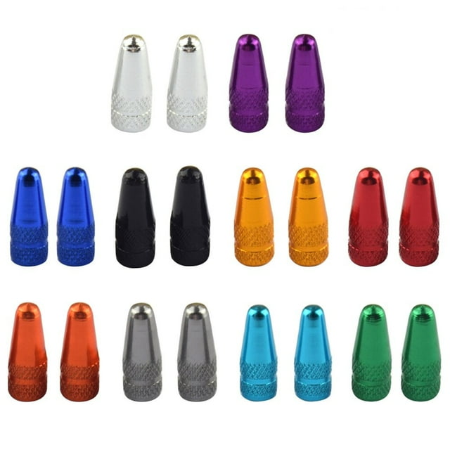 Tersarium 20pcs Presta Anodized Machined Aluminum Alloy French Style