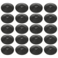 Tersarium 20pcs Toilet Bolt Rubber Washers Leakproof Bolt Screws