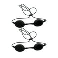 Tersarium 2Pcs Safety Eye Patch Red Blue Light Eye Protect Eyepatch for