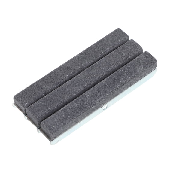 Tersarium 3 Pcs Cylinder Hone Replacement Stones Automotive Supplies Silver