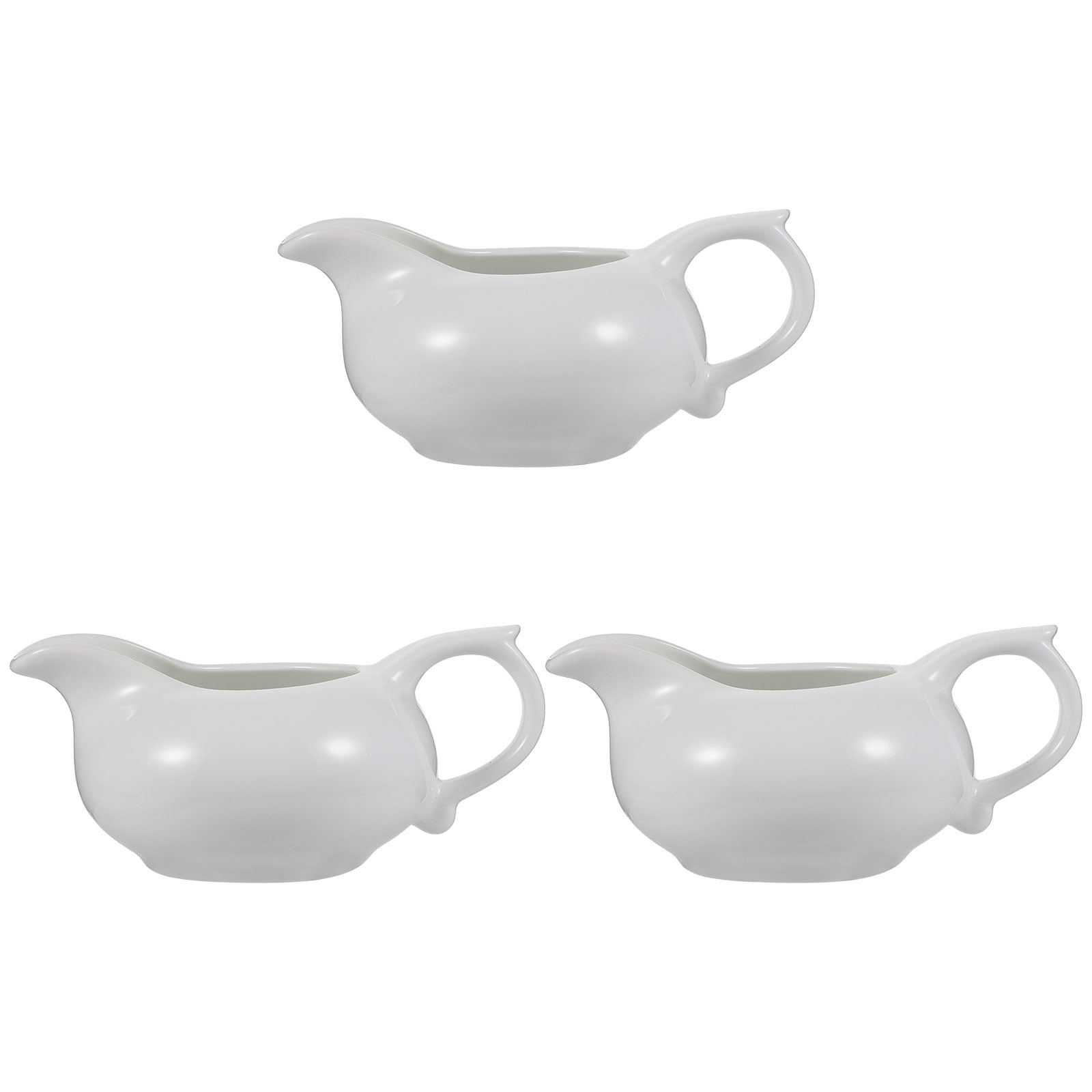 Tersarium 3pc Coffee Milk Creamer Pitchers Multipurpose Frothing Cups