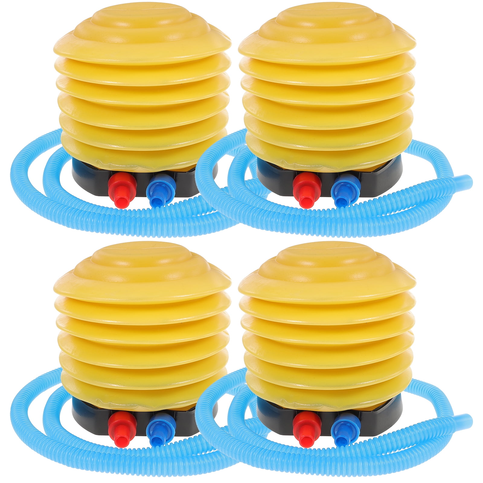 Tersarium 4Pcs Foot Pump Inflatable Pool Air Mattress Bed Float Beach