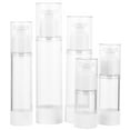 Tersarium 5pcs Airless Pump Bottle Lotion Dispenser Bottles Pump Bottle