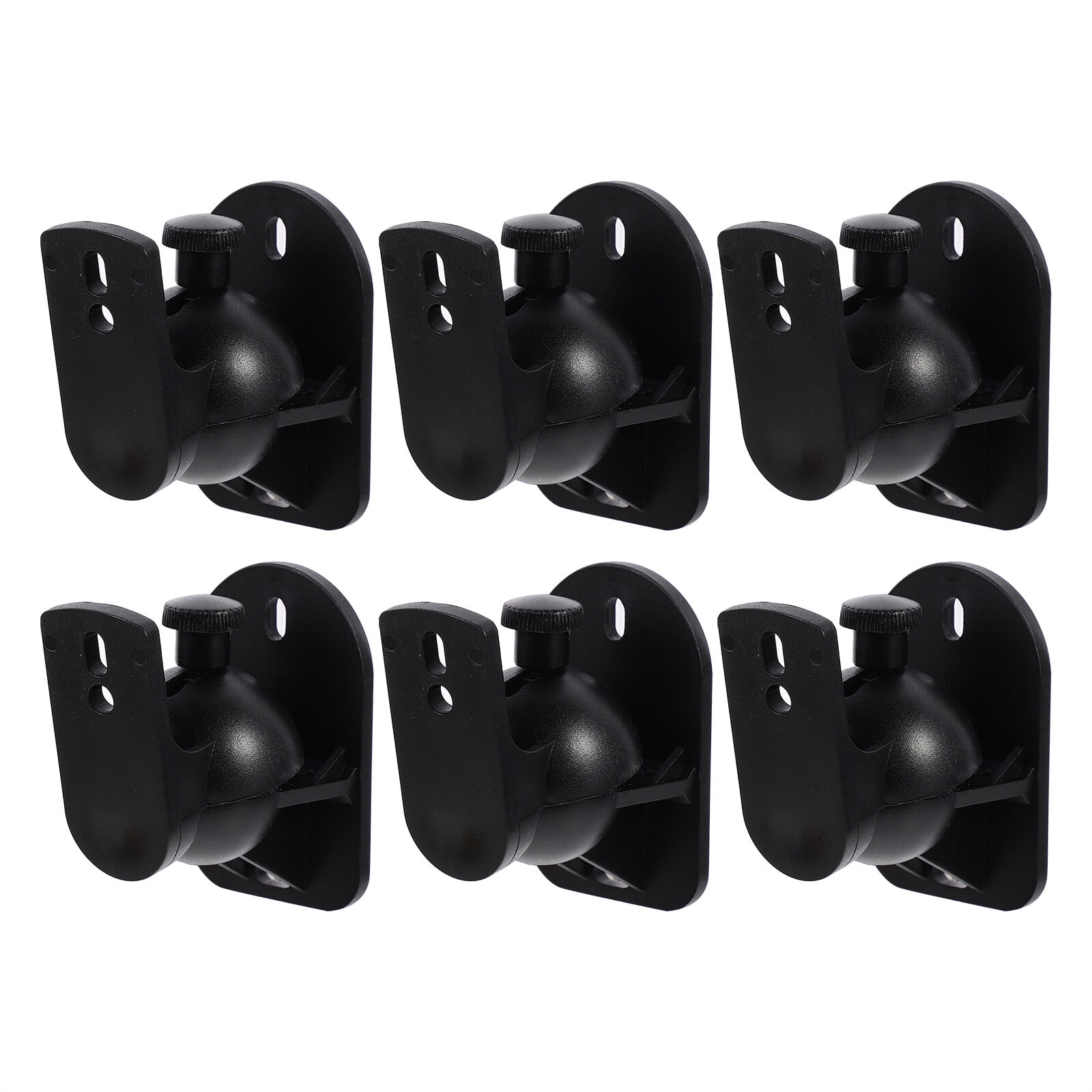 Tersarium 6 Sets Speaker Wall Mount Brackets Surround Sound Speakers