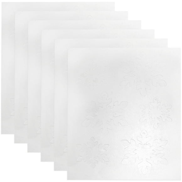 Tersarium 6pcs Multi-use Heat Shrink Sheet Cuttable Heat Shrink Sheets Brooch DIY Supply
