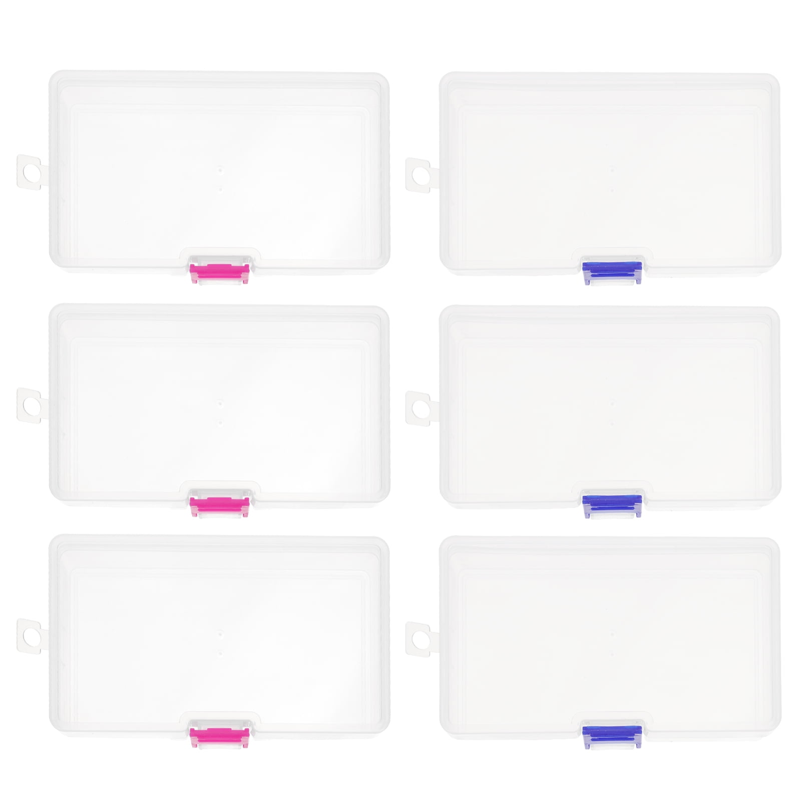 Tersarium 6pcs Practical Toolbox Plastic Container Box Tools Case