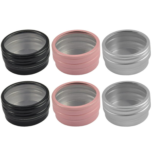 Tersarium 6pcs Small Beads Storage Containers Nail Charms Storage Boxes for Small Items