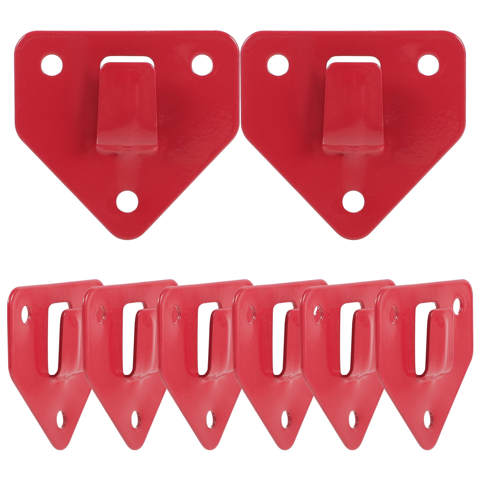 Tersarium 8 pcs Wall Mount Fire Extinguisher Hook Heavy Duty Fire