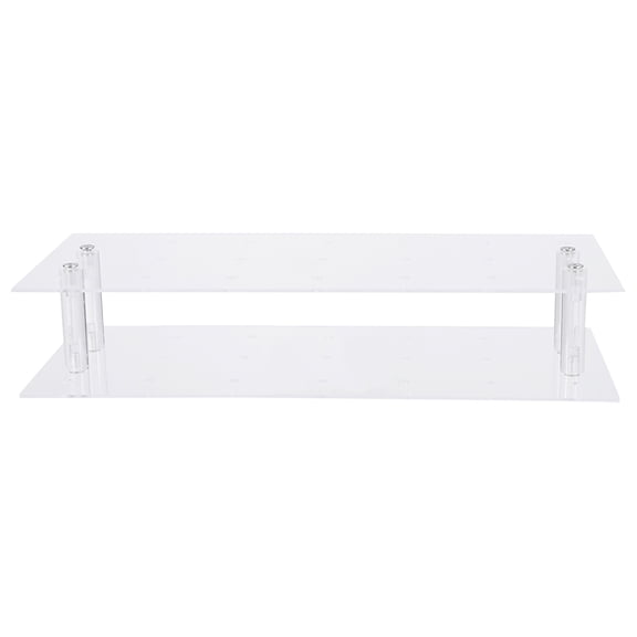 Masteelf Acrylic Transparent Lollipop Display Rack for Storage and Organization with 21 Hole Double Layer